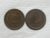 Portugal) 10 Centavos – 1925 + 1926 / 22mm / Bronze / box63.1