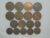 Portugal) 17 moedas diferentes datas em Bronze / m390