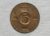 Suécia) 5 Ore – 1969 / 8g – 27mm / Bronze / box64