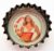 Tampinha Cerveja Kaiser – Serie Garotas – Sandra