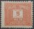 Taxa Devida – RHM X40 A (Novo) 5 Réis – Tipo Cifra Horizontal – 1920/1921