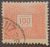 Taxa Devida – RHM X59 (Usado) 100 Réis – Tipo Cifra Horizontal – 1926
