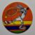 Tazo Nº 40 Elma Chips 1997 – Looney Tunes – Pernalonga Jogador de Tênis – 1 Ponto
