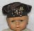 Touca Infantil Menina de 3 meses até 1 ano, Plush tipo aveludado com decoração frontal