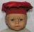 Touca Infantil Menina de 1 ano até 2 anos, Plush tipo aveludado