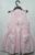 Vestido infantil rosa sem mangas com decoração floral e borboleta com dois bolsos floral e renda, veste menina 4 anos